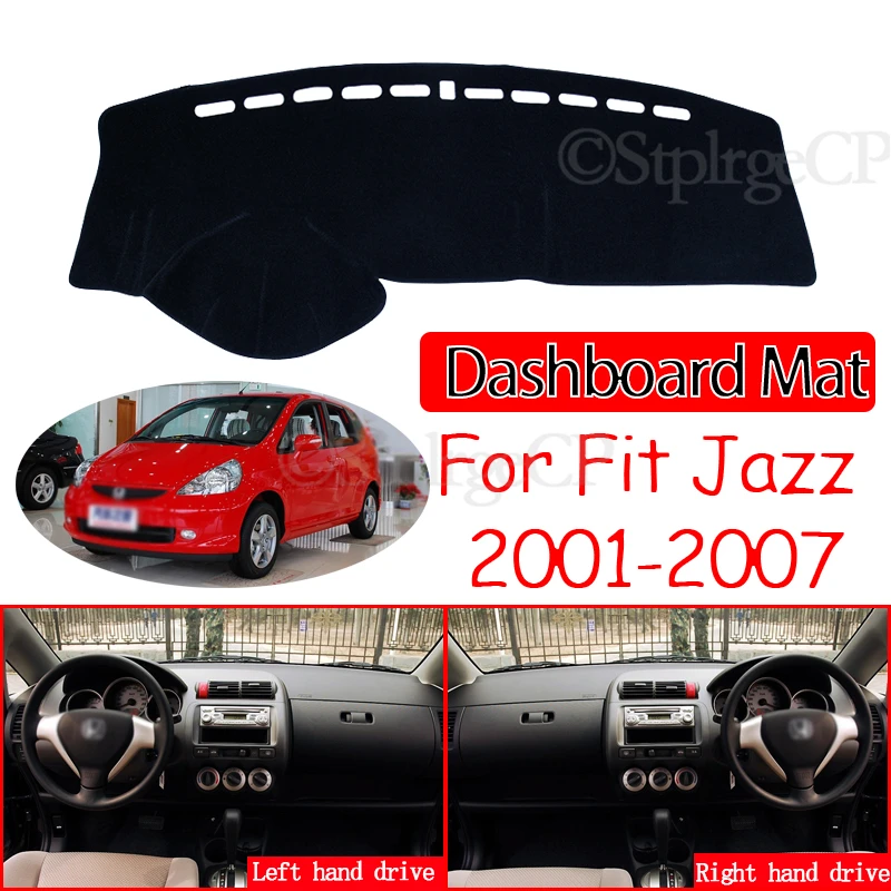 Противоскользящий коврик для приборной панели Honda Fit Jazz 2001 ~ 2007 накладка от солнца
