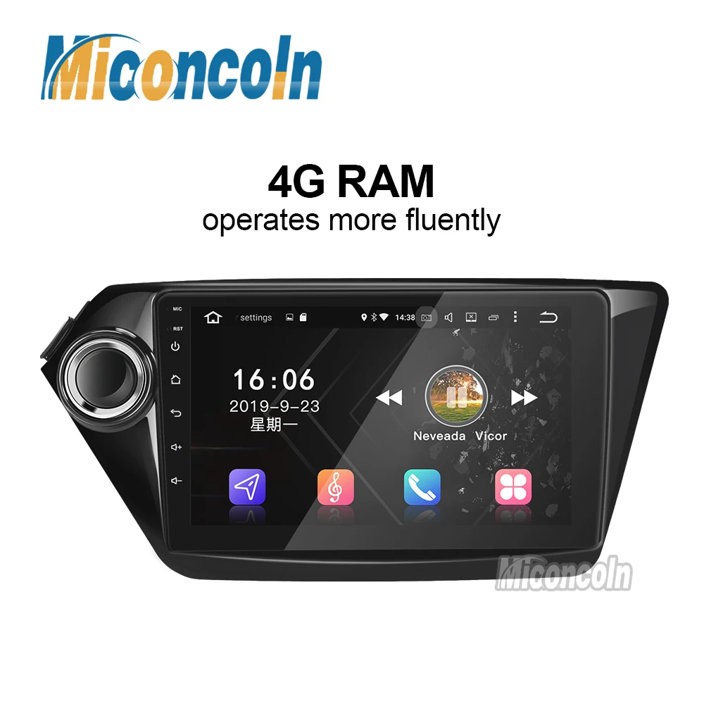 Автомобильный мультимедийный проигрыватель 4G RAM DSP android 9 0 dvd gps навигация дюймов