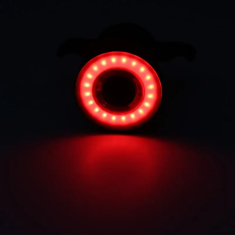 Onever Smart USB Rechargeable Bike Tail Light LED IPX6 Waterproof Intelligent Induction Brake Ultra Bright Bicycle Rear |