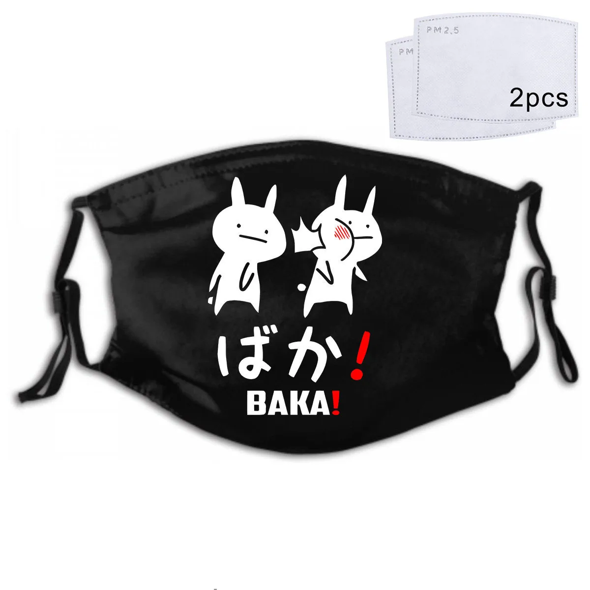 

New Anime Baka Rabbit Slap Japanese Funny Men Mask S3Xl