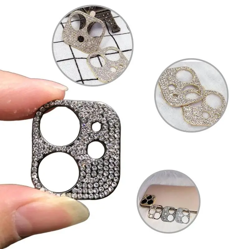 Новый кристаллический бриллиантовый протектор объектива камеры для iPhone 11