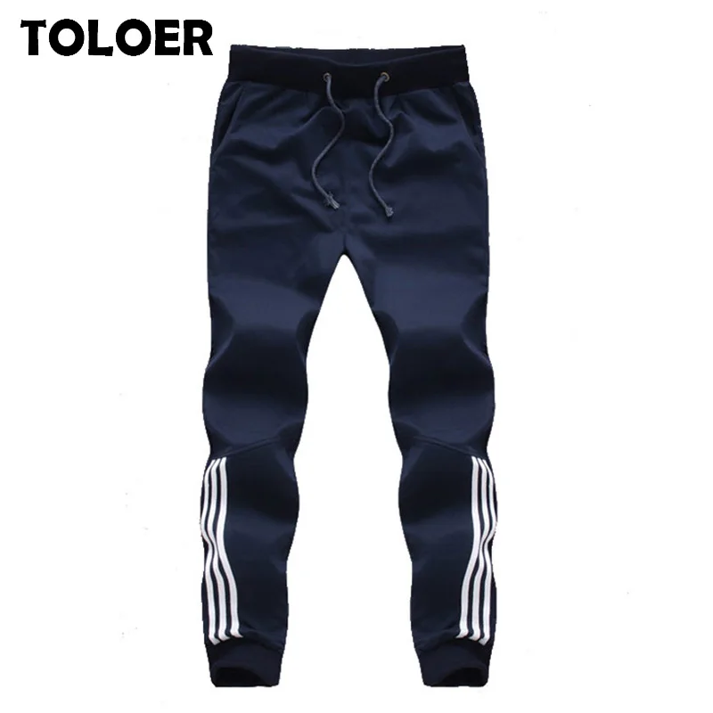 Весна 2020 повседневные брюки мужские тренировочные в полоску мужская хлопковая