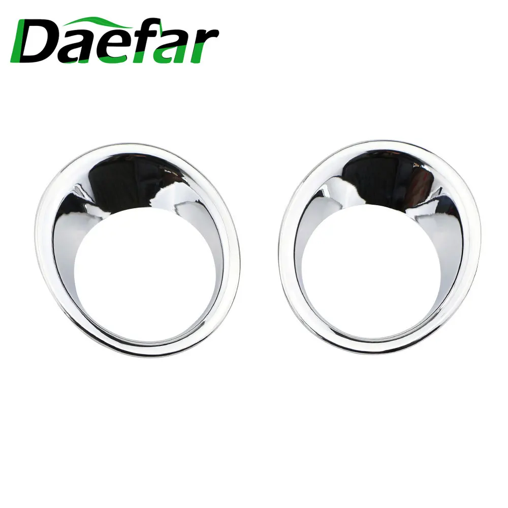 Abs хромированный автомобильный передний Противотуманные огни крышка туман