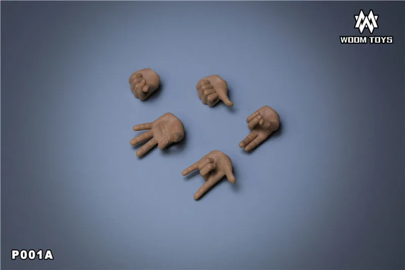 1/6 Male Hand Gestures Model Special Shape WOOM TOYS P001 Fit 12'' Soldier Action Figure Body Dolls | Игрушки и хобби