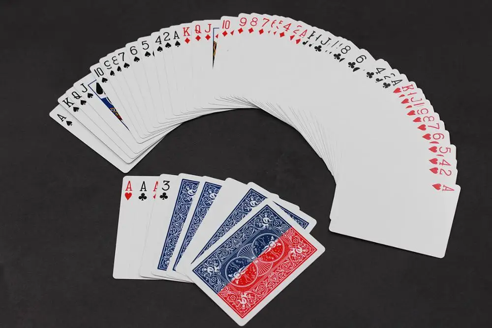 52 оттенка красного трюка Волшебные трюки специальная колода игральные карты