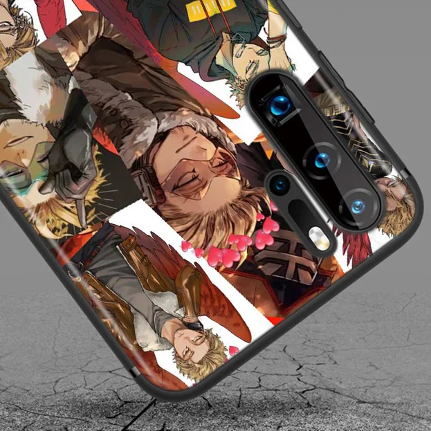

Anime Hawks Bnha Dabi For Huawei P40 P30 P20 P10 P9 P8 Lite E 5G 2017 2019 Pro Plus Black Phone Case