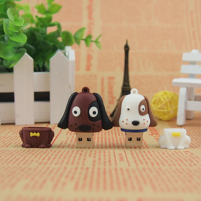 Мультяшный флэш-накопитель Маленький гаджет USB Милая Мини-карта памяти в форме