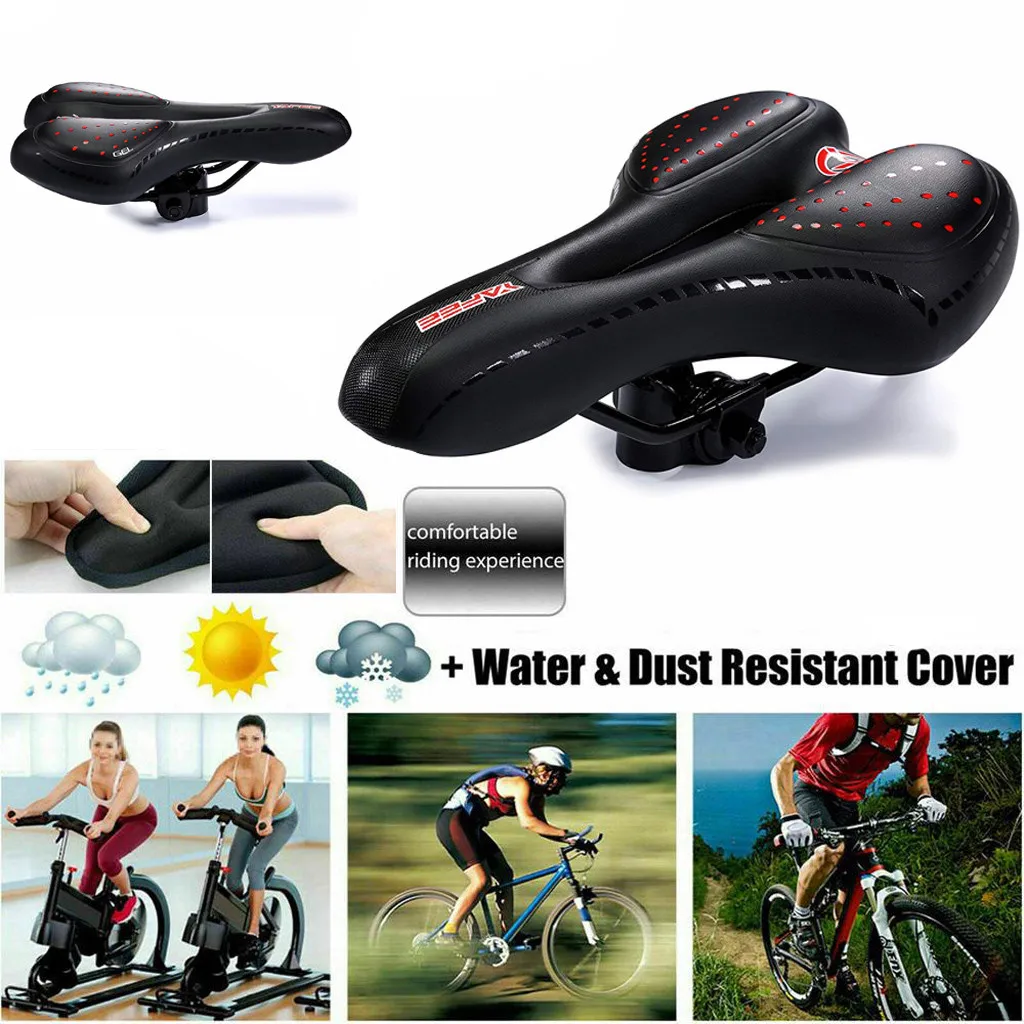Универсальное удобное сиденье для горного велосипеда толстая Подушка гелевое