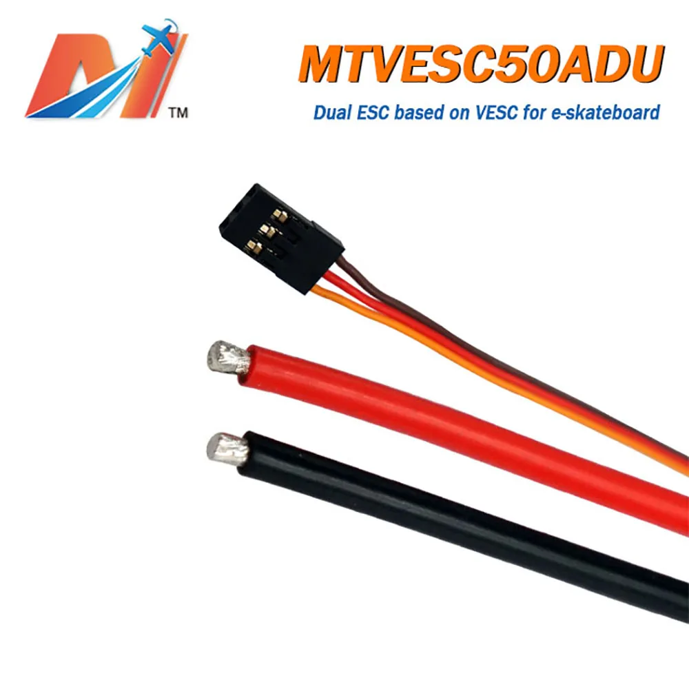 Maytech double Super Esc на основе Vesc 50A с хорошей функцией Foc для электрического усиленного