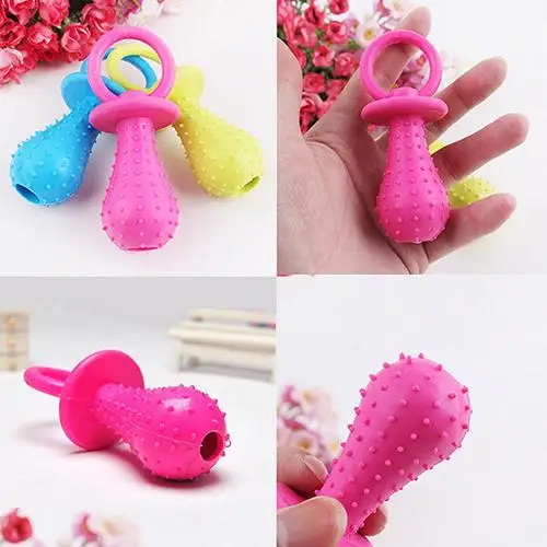 Pet Mini устойчивая к укусам в форме колокольчика резиновая соска собака молярные