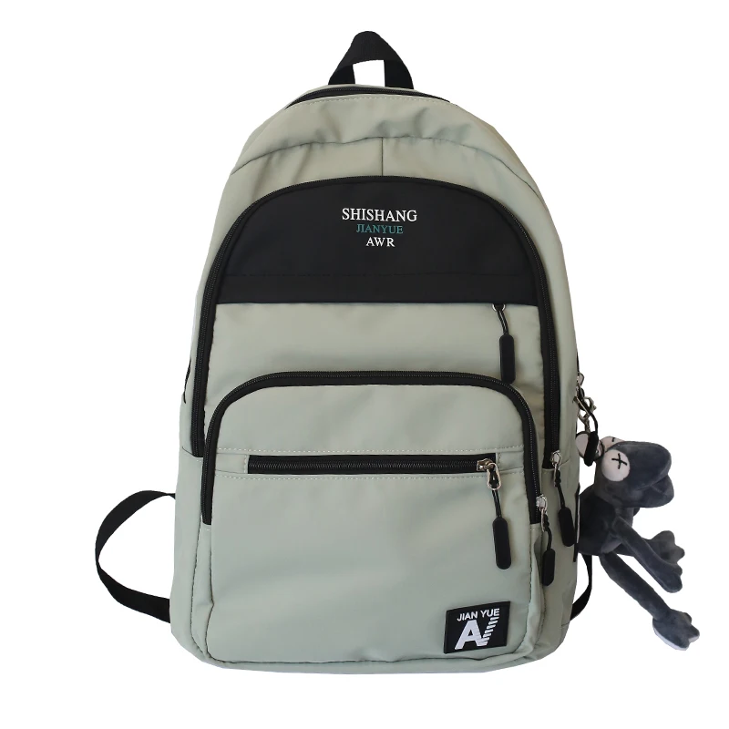 

Women Waterproof School Bags for Girls Trendy Backpack Men Large Capacity Female Tooling College School Backpacks for Teens 2020