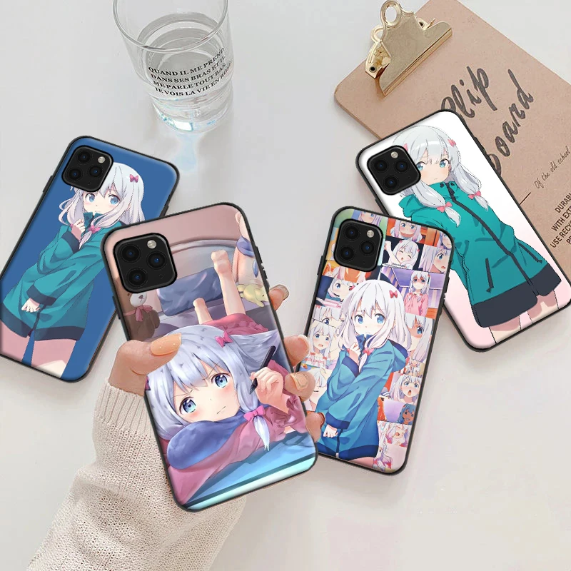

Lzumi Sagiri Phone Case For iPhone 11 12 XR XS X Pro MAX 7 8 6 6S Plus SE 2020 Izumi Sagiri Soft TPU Carcasa Funda