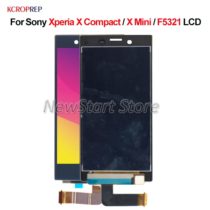 Для sony Xperia X Compact Mini F5321 ЖК-дисплей с сенсорным экраном дигитайзер в сборе для lcd