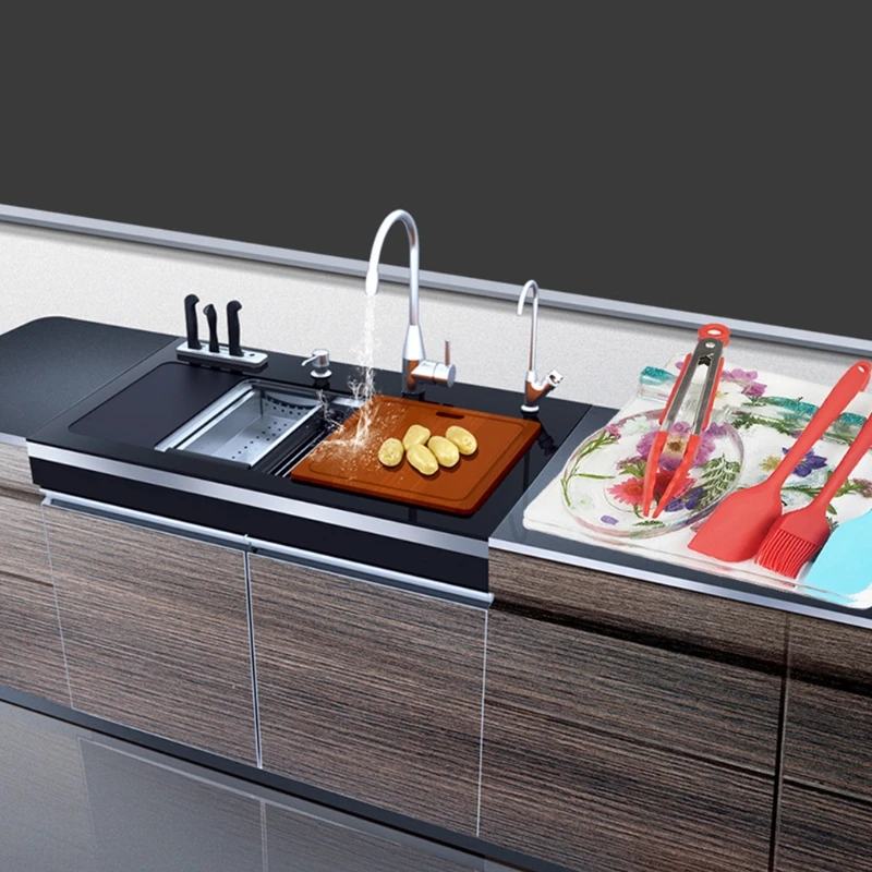 

Spoon Storage Tray Epoxy Resin Mold Tableware Rack Plate Casting Silicone Mould X7YA