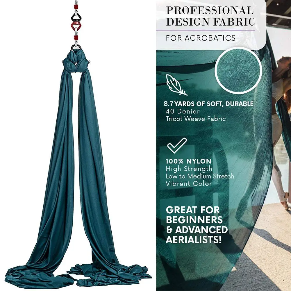 Воздушный Йога Комплект гамака акробатический танец гамак воздушная шелковая