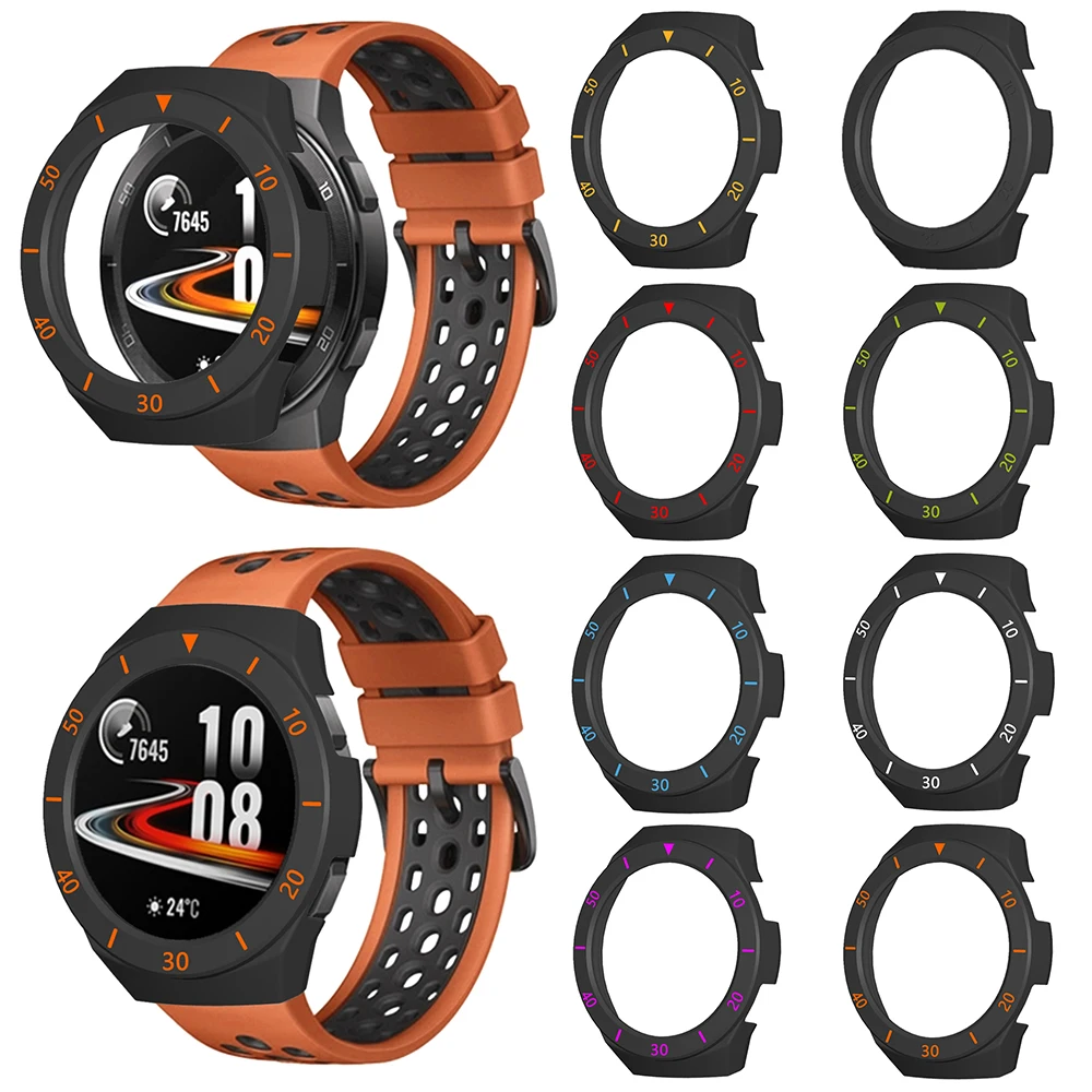 

Чехол для часов Huawei Watch GT 2e, защитный чехол из поликарбоната с рисунком в виде чешуи, защита от царапин, детали для часов, 8 цветов