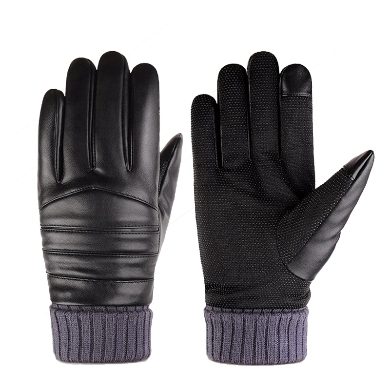 Мотоциклетные Перчатки POSSBAY теплые ветрозащитные перчатки для сенсорных экранов