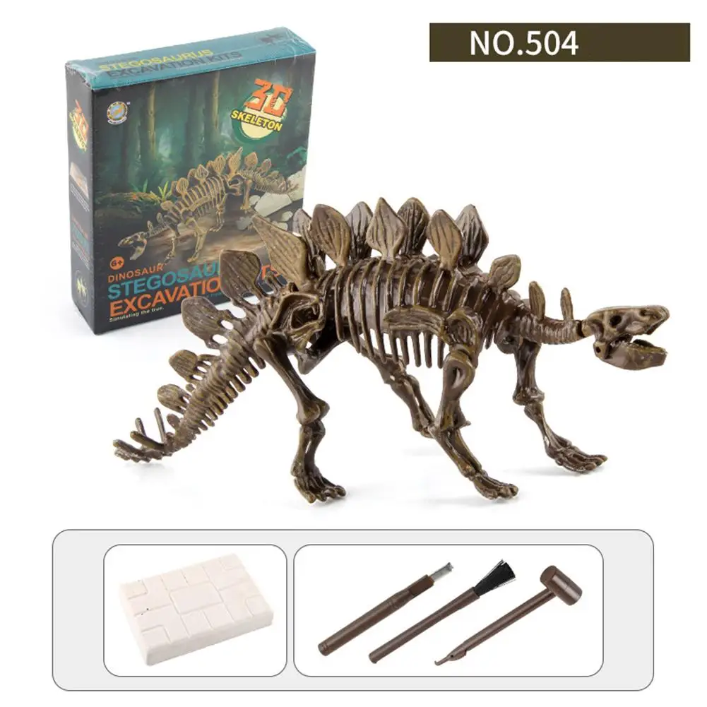 

Обучающий динозавр, ископаемые игрушки для раскопания, игрушка для сборки, Сборная модель, игрушки для детей, подарки