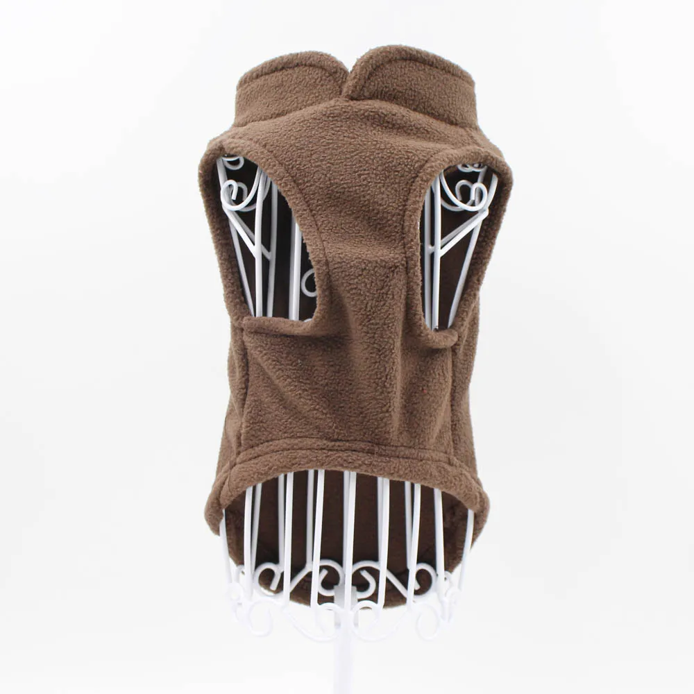 Солид Кэнди Колор Дог Вест Бланк Флис Пет Клоутс фор Смалл Догс Чихуахуа Винтер Софт Паппы Костюмес Йорк Кэт Свитшот он.