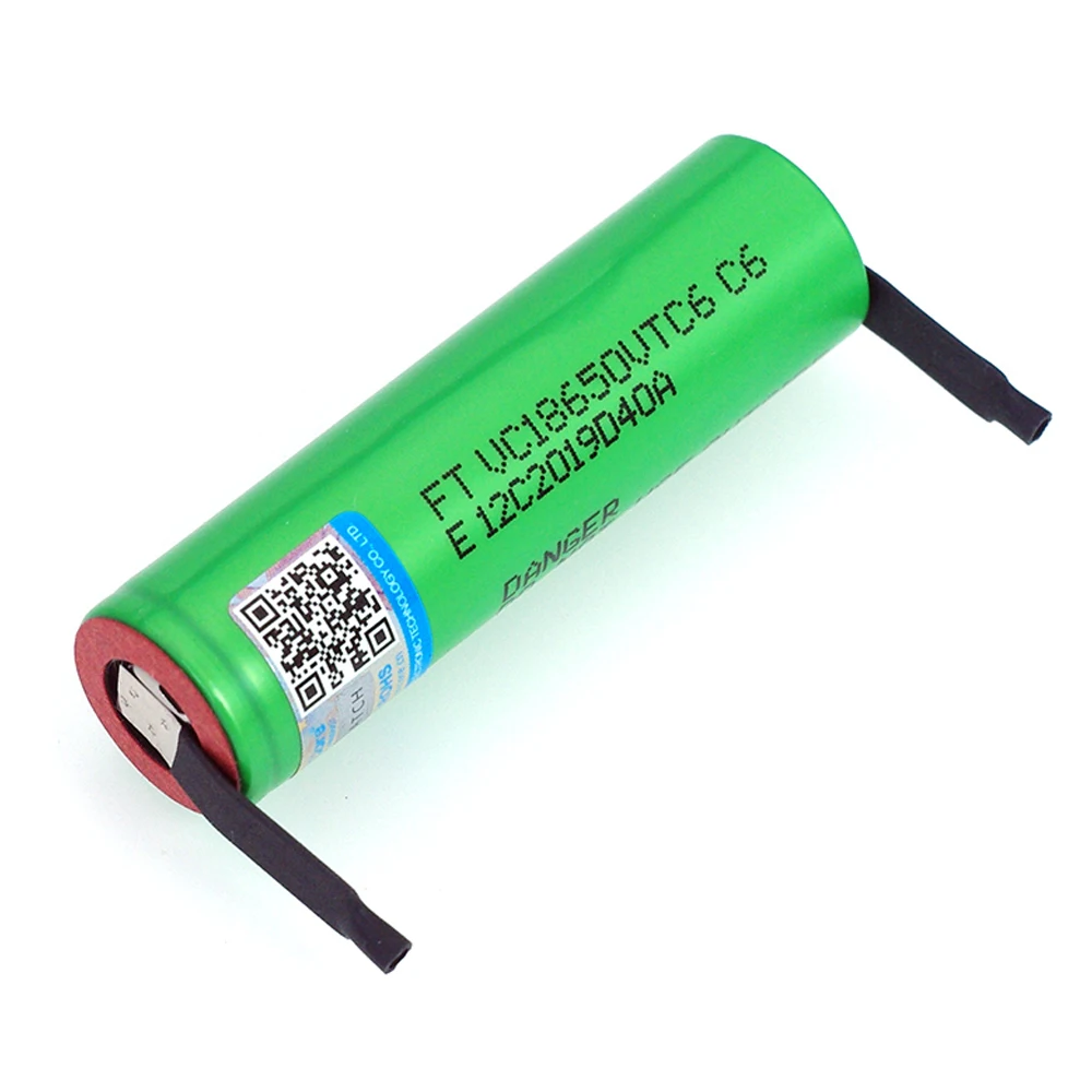 Оригинальный литий-ионный перезаряжаемый аккумулятор VariCore VTC6 3 7 в 3000 мАч 18650