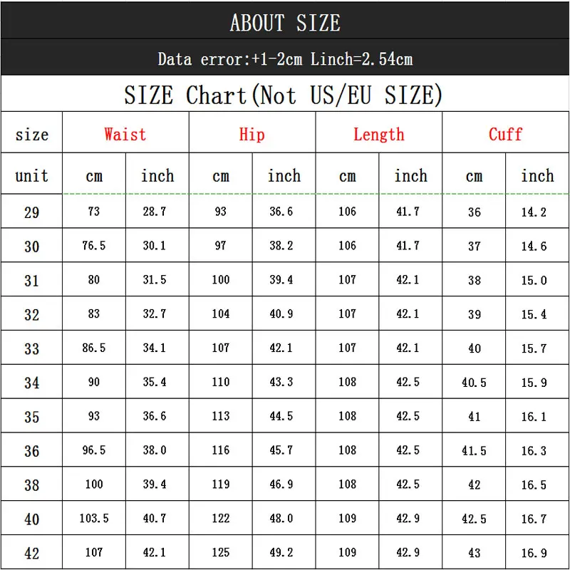 

Autumn and winter Thick Men's Casual pants High waist Loose Men's Straight pants Men's cotton Casual trousers More size 29-42
