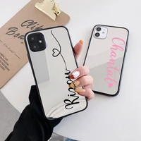 custom name logo photo luxury full mirror soft tpu cases for iphone 13 12 11 pro max 7 8 plus x xr xs max phone cover 13 pro max
