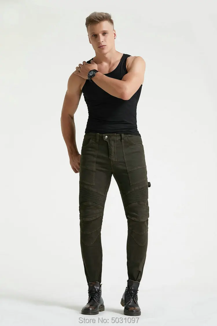 Коричневые мотоциклетные штаны Volero для верховой езды байкерские повседневные