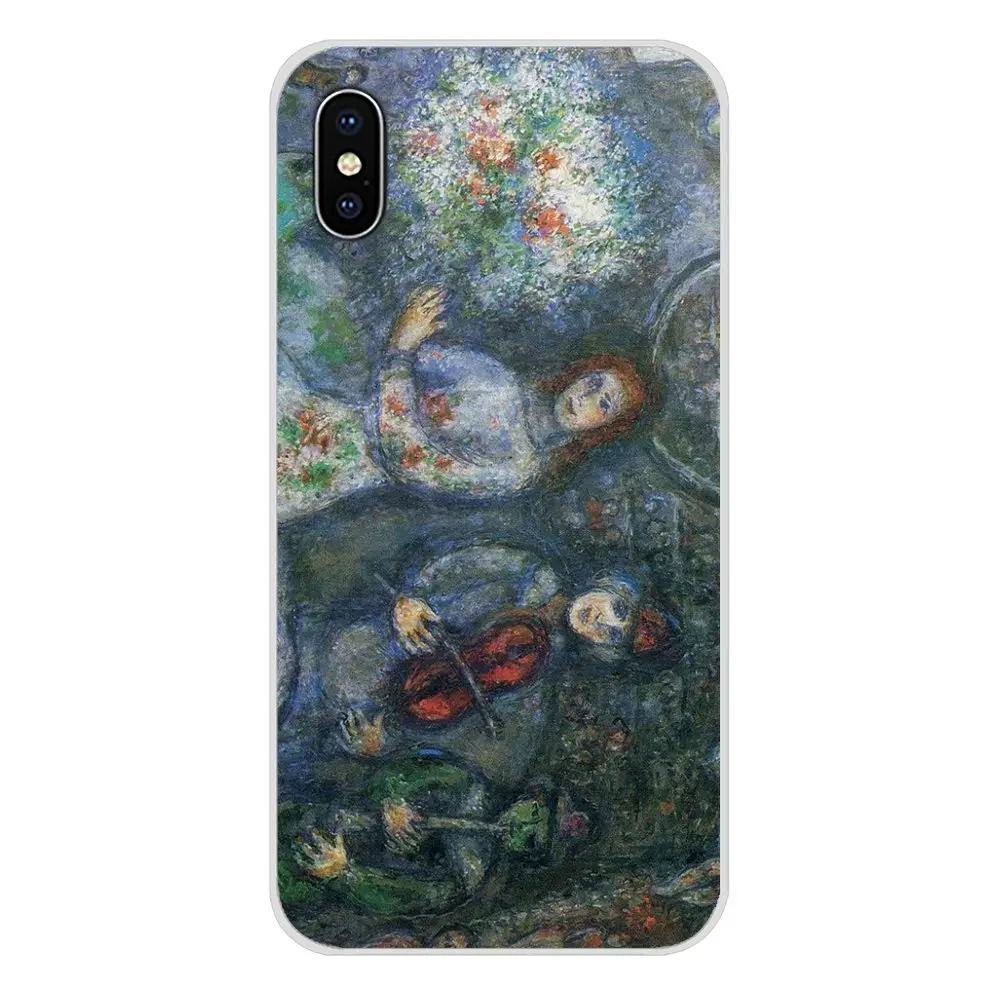 Аксессуары чехол для телефона чехлы с рисунком Марка Chagall Huawei Mate Honor 4C 5C 5X 6X 7 7A 7C 8 9