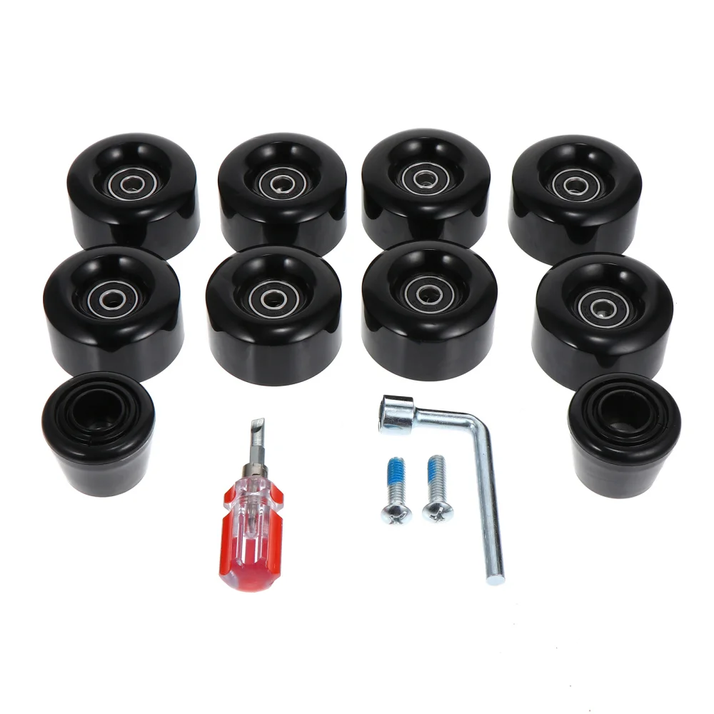 

1 Set Roller Skating Wheels Practical Skating Wheels High Elastic Wheels