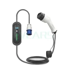 Зарядное устройство для электромобилей, тип 2 iec62196 EVSE EV, зарядный кабель 32A, синий разъем CEE для электромобиля