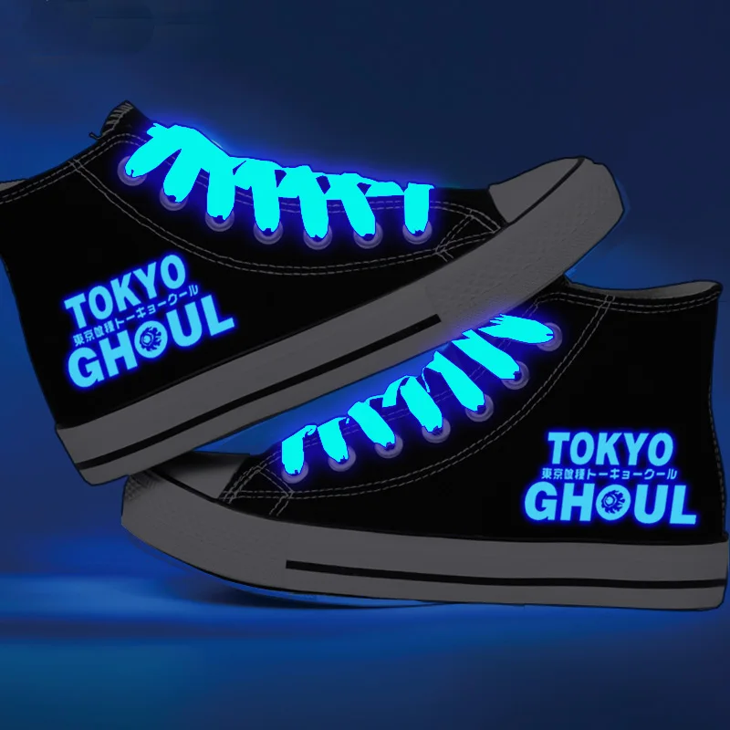 Унисекс аниме Cos Токийский Гуль канеки Кен фосфоресцирующие повседневные