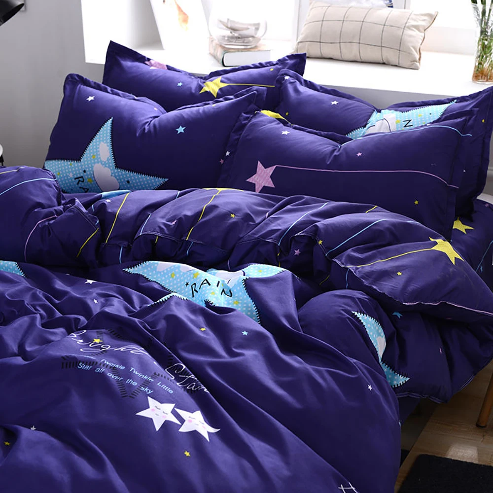 Комплект постельного белья с изображением моркови для детей милый простой