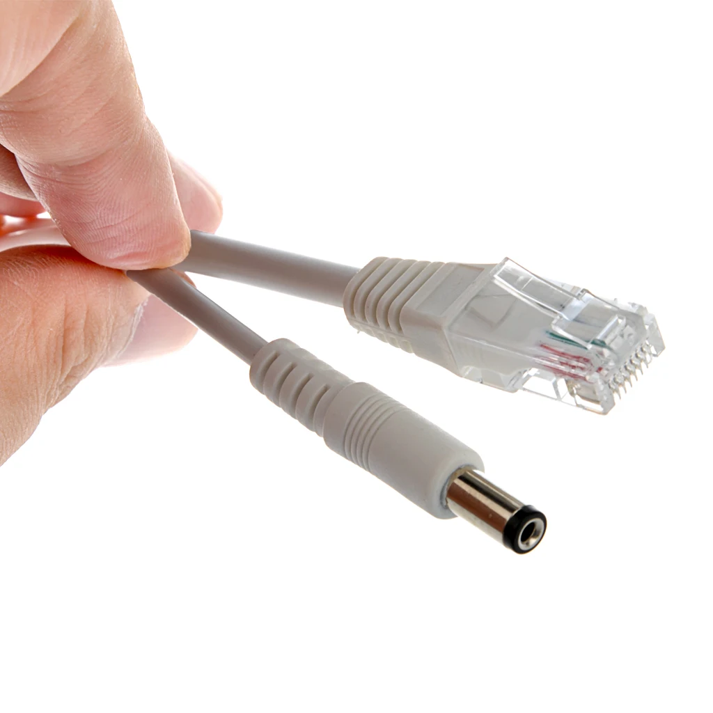 Пассивный кабель PoE сплиттер инжектор 2 1*5 5 мм DC RJ45 Ethernet Разъемы 100 скорость