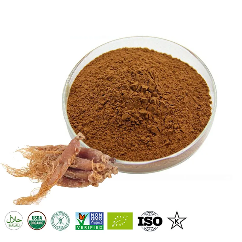 

100% Pure Red Korean Panax Ginseng Root Extract Powder,Extra Strength Ginsenosides - Improves Engery - Performance - Focus