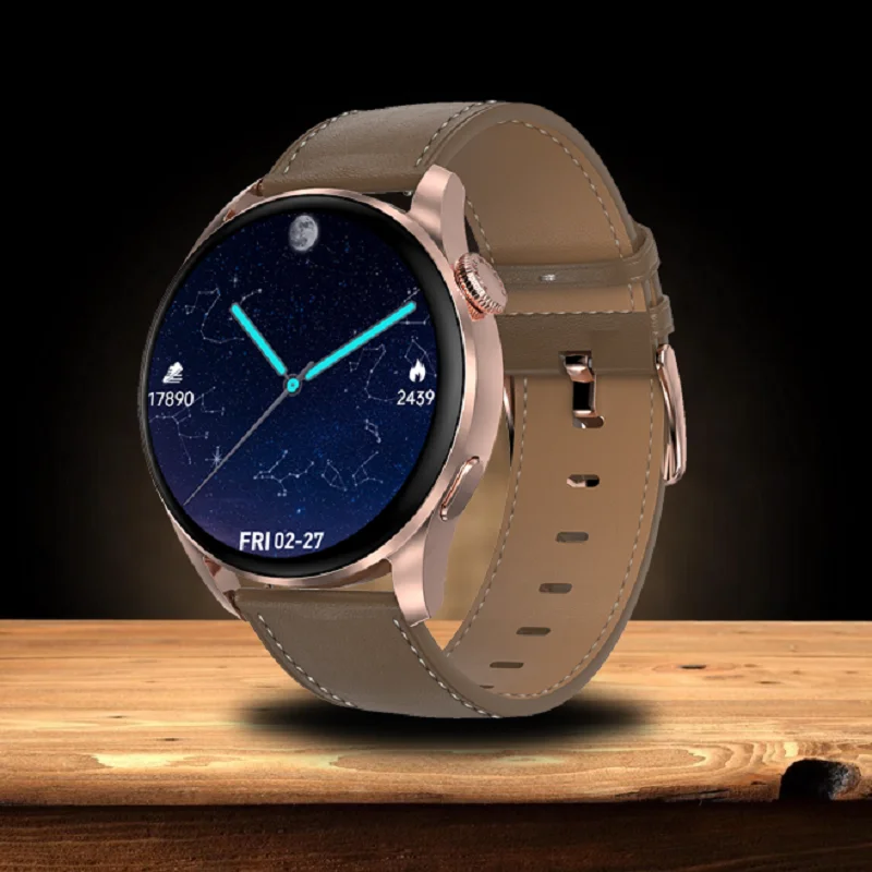 

New Smart Watch For Huawei Xiaomi HD 390*390 Fitness Bracelet IP68 Waterproof Wireless Charging Men Smartwatch For Android IOS