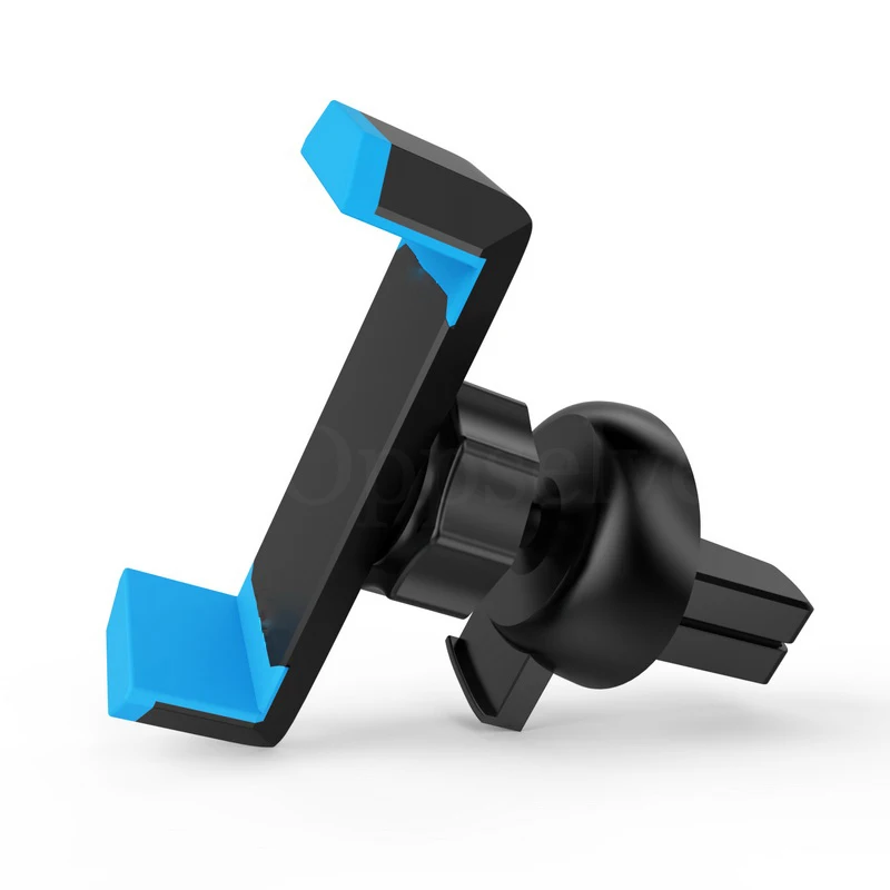 Car Phone Holder For Phone In Car 360 Air Vent Mount Clip Stand Cellphone Suppport Holders for iPhone 11 X Samsung Mobile Holder - Цвет: Blue
