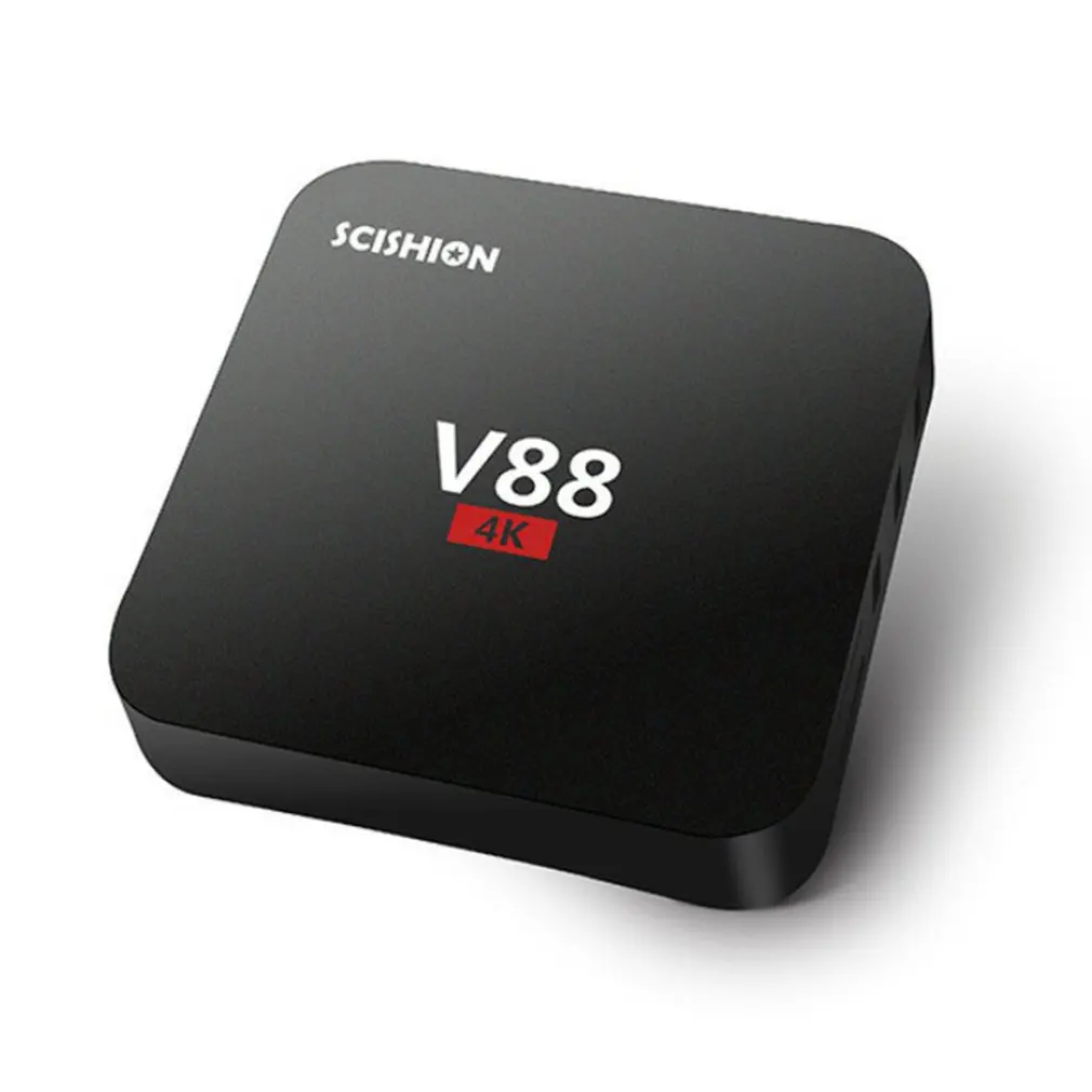 Домашний кинотеатр V88 RK3229 Смарт ТВ-приставка проигрыватель 4k четырехъядерный