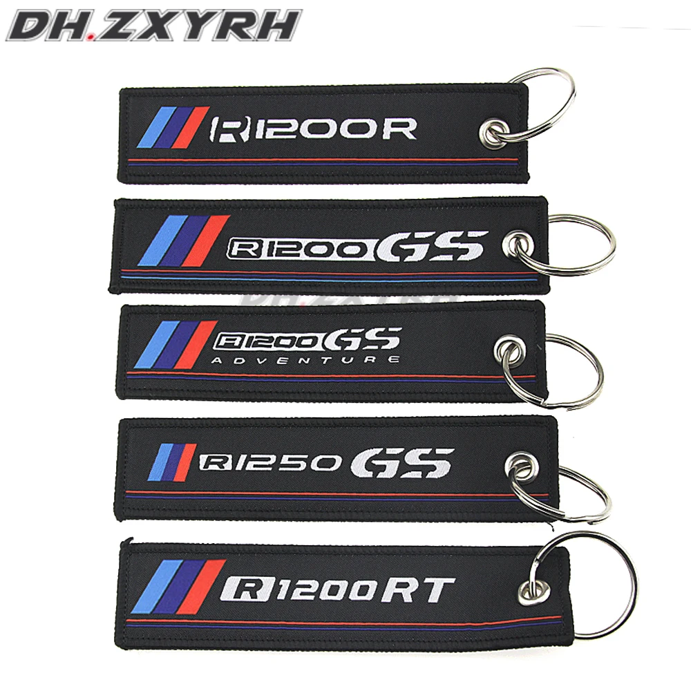 Новый брелок для ключей с вышивкой мотоцикла коллекционный BMW R1200GS ADVENTURE R1200R R1200RT