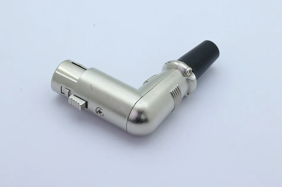 10 шт./лот 3 Pin XLR прямоугольный разъем штепсельная вилка XLR микрофон микрофонный кабель пайка 90 градусов разъем провода