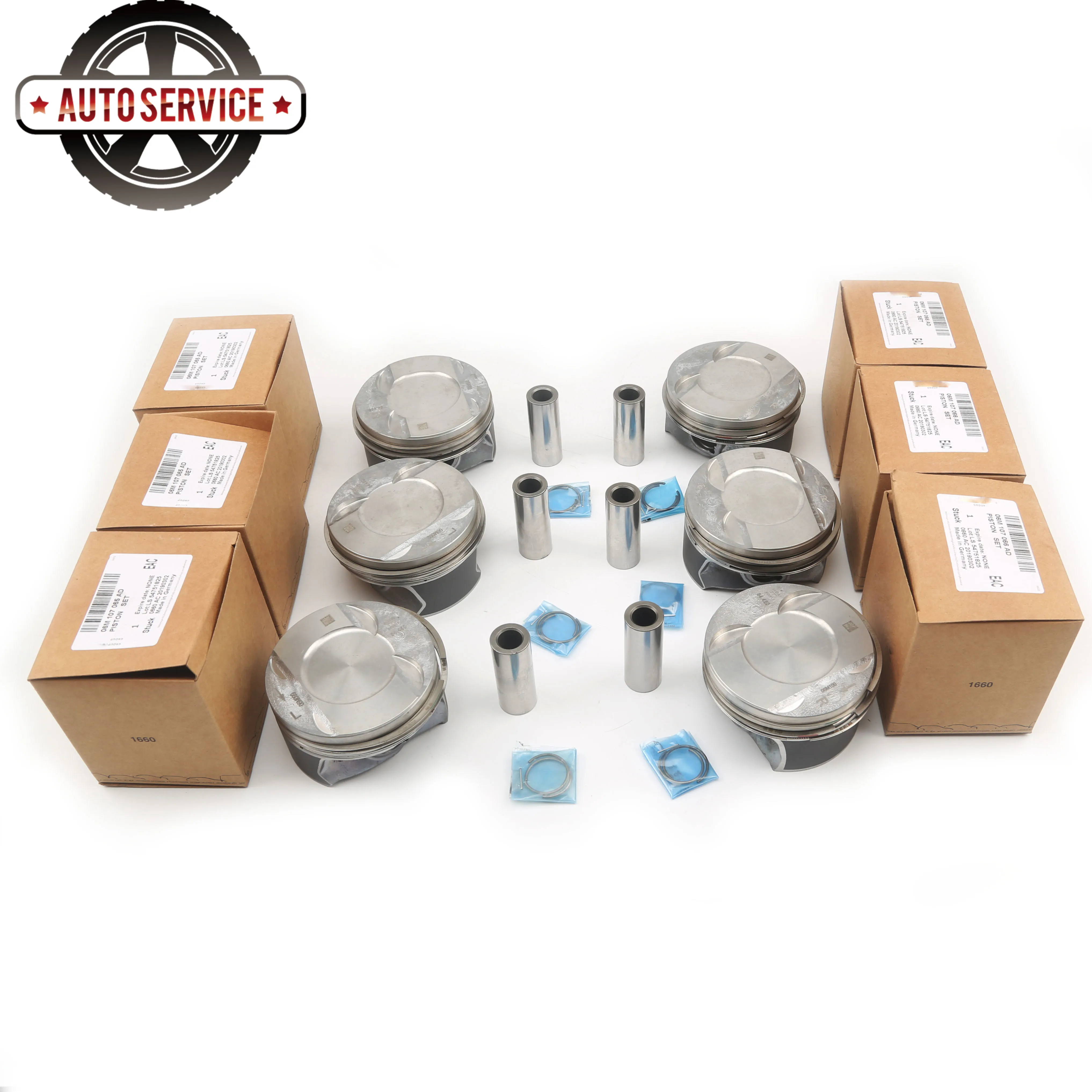 

06M107301K 06M1070665AD Engine Piston Assembly 3.0TFSI For Audi A4 A5 A6 A8 Q5 Q7 Q8 S4 S5 S6 S8 VW Touareg Porsche Panamera 971
