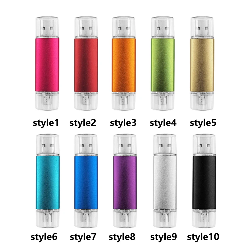 100pcs 2gb Micro OTG флеш диск USB 2 0 с логотипом стандартной доставкой в Индонезию|USB