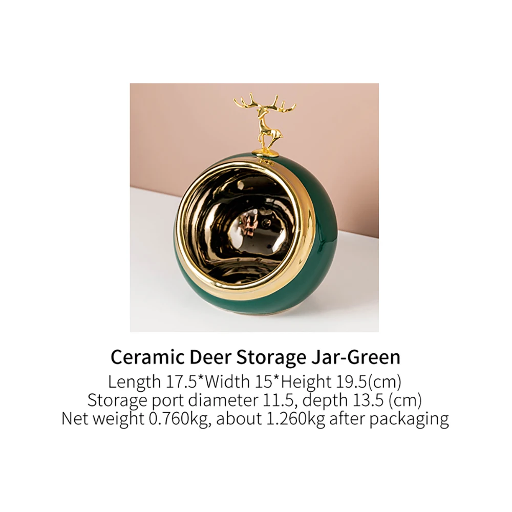 

Estilo nordico caixa de armazenamento decorativo luxo ceramica sundries caixa de armazenamento doces nozes ano novo armazenament