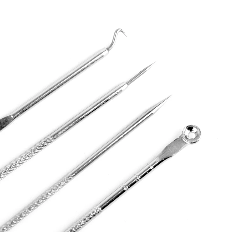 4 шт Blackhead прибор для удаления прыщей акне Belmish экстрактор вакуумный ExtrusionAcne палка