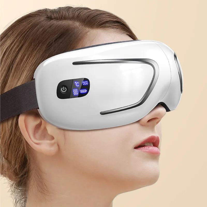 

Eye Care Tools Bluetooth Smart Vibration Eye Massager Electric Bluetooth Eye Protector Hot Press Folding Eye Protector