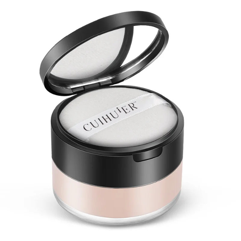 3 цвета рассыпчатая пудра Отбеливание лица отделка кожи прозрачный минеральный