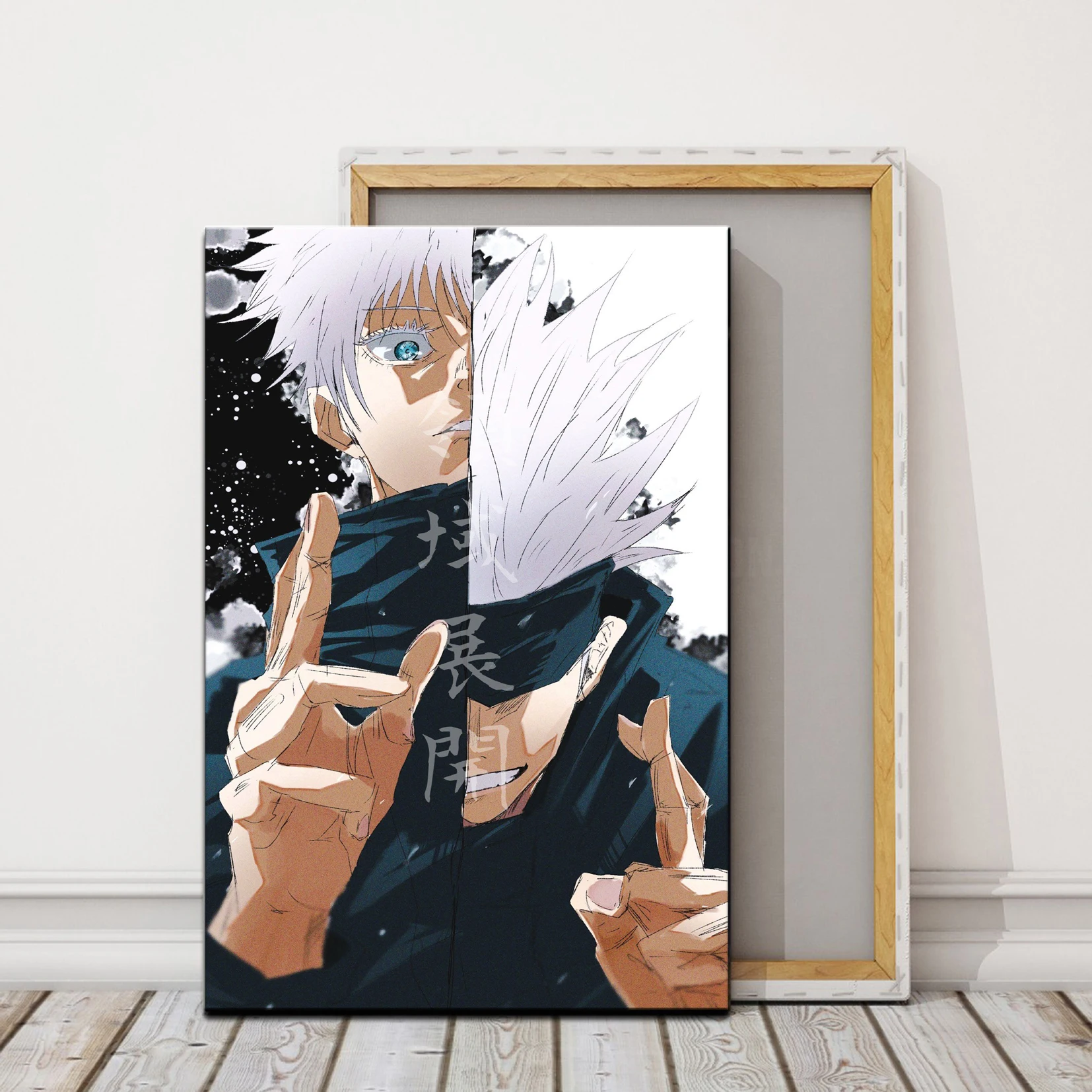 

Jujutsu Kaisen Gojo Satoru Anime Canvas Painting Modern Abstract Poster and Prints Wall Art Picture Home Decoration Kids Room