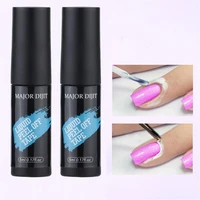 new protect glue manicure women beauty base coat nail latex tape finger cuticle care liquid nail peel off gel