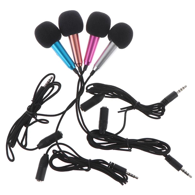 

Hot sale Handheld Mic Portable MinStereo Mic Audio Microphone For The Mobile Phone Accessories