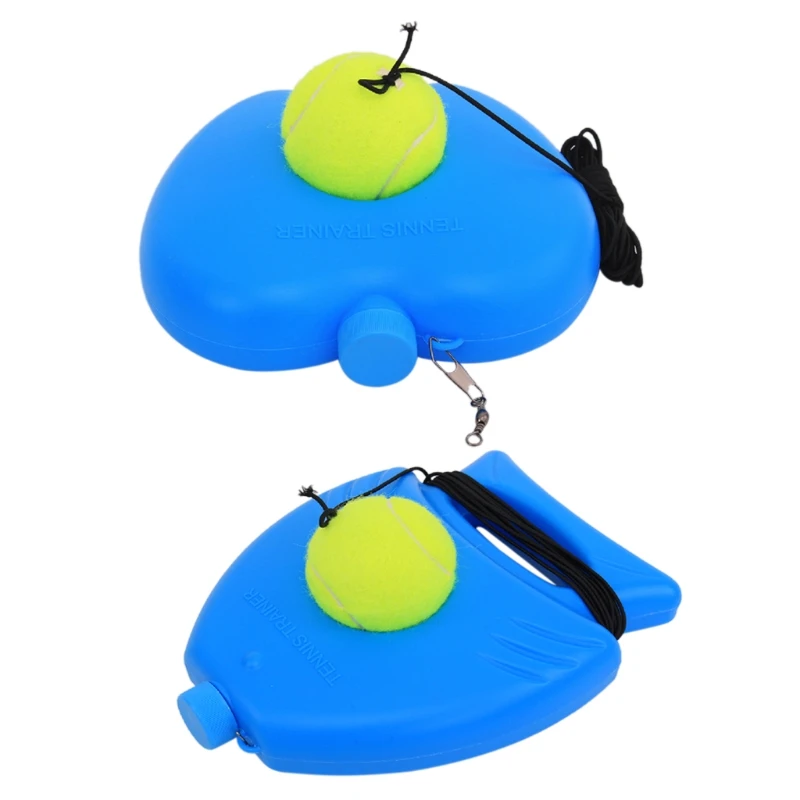

Тренировочное устройство для тенниса с эластичной веревкой и шариками, инструмент для самостоятельного обучения и отбоя, тренажер-основан...