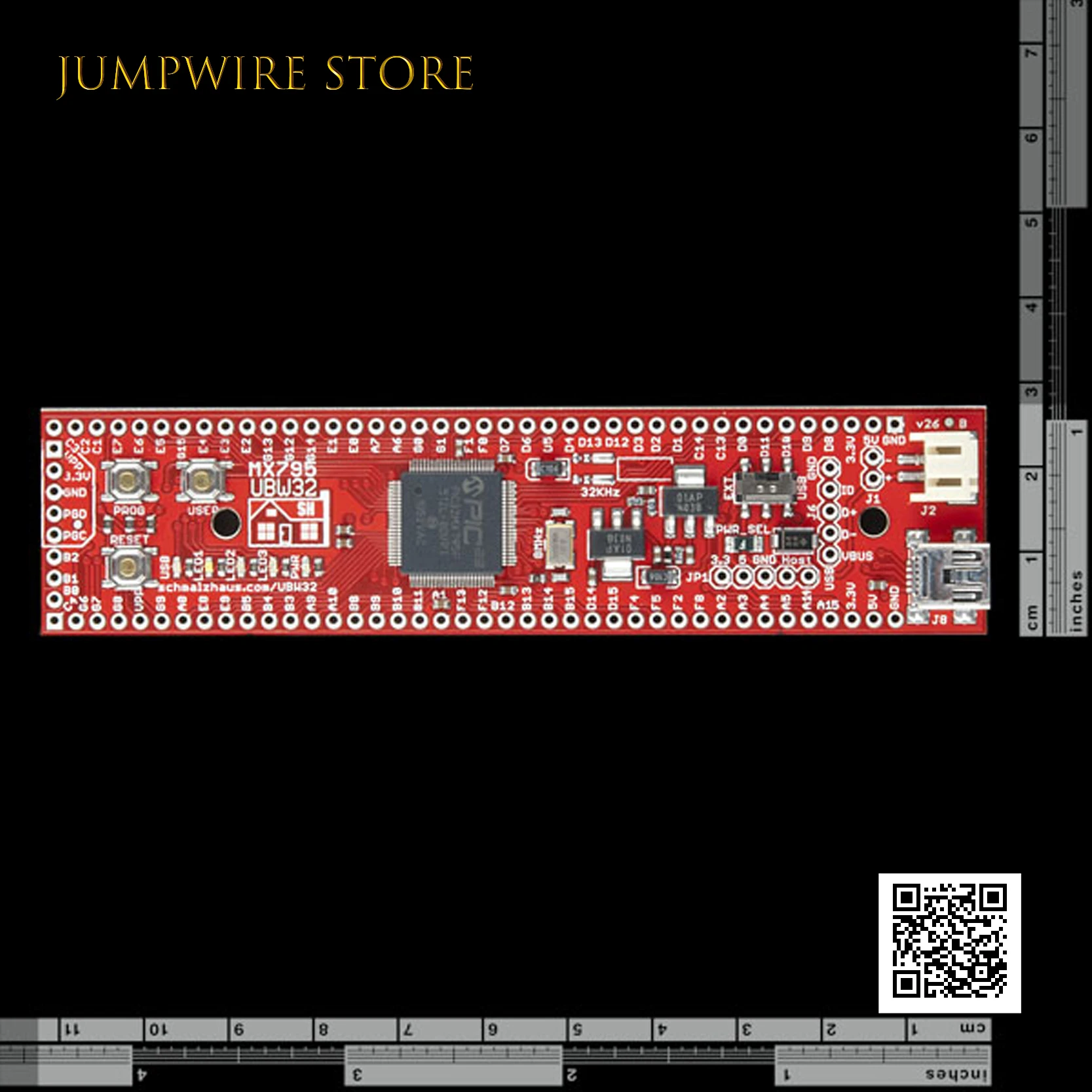 

USB 32-Bit Whacker-PIC32MX795 UBW32 Development Board USB Kit3 Download